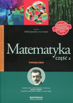 Odkrywamy na nowo Matematyka Podręcznik Część 2. Autor: Anna Konstantynowicz i Adam Konstantynowicz. SmakLiter.pl Okładka książki Odkrywamy na nowo Matematyka Podręcznik Część 2