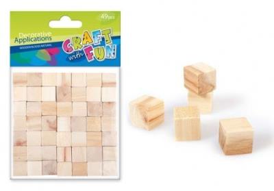 Opakowanie Ozdoba dekoracyjna drewniane kostki
