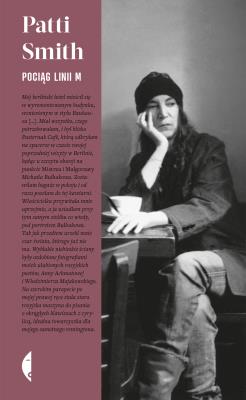 Pociąg linii M. Autor: Patti Smith. SmakLiter.pl Okładka książki Pociąg linii M