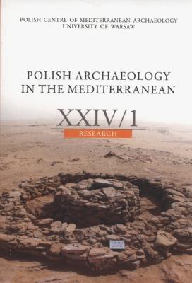 Opakowanie Polish Archaeology in the Mediterranean XXIV/1 Research
