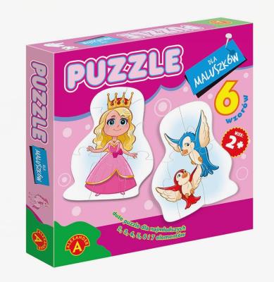 Okładka książki Puzzle dla maluszków królewna