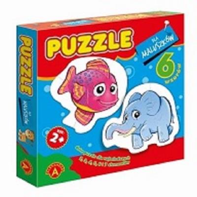 Okładka książki Puzzle dla maluszków rybka