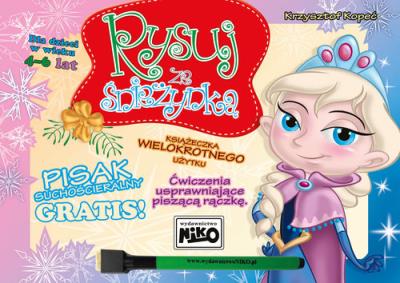 Okładka książki Rysuj ze śnieżynką