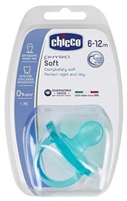Opakowanie Smoczek silikonowy Physio Soft 6-12m niebieski