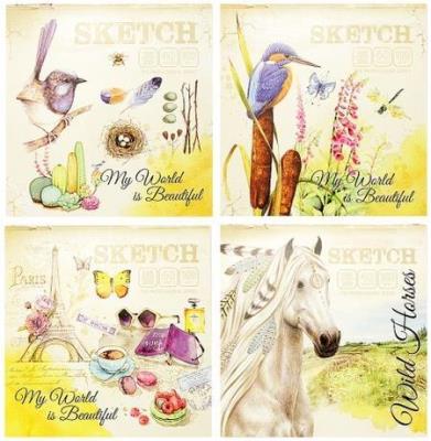 Opakowanie Szkicownik 195x200/40K 100g FRESH