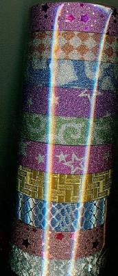 Opakowanie Taśma samoprzylepna metalizowana mix (10szt)