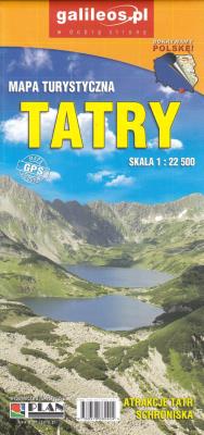 Okładka książki Tatry 1:22 500