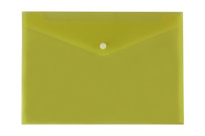 Okładka książki Teczka koperta A4 satyna żółta  TSk-01-04