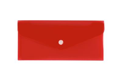 Okładka książki Teczka koperta dl satyna czerwona TKS-03-01