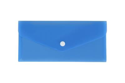 Okładka książki Teczka koperta dl satyna niebieska TKS-03-03