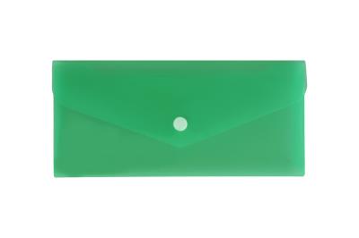 Okładka książki Teczka koperta dl satyna zielonaTKS-03-02