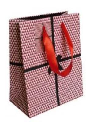 Opakowanie Torebka prezentowa 18x23 CHRISTMAS JOY