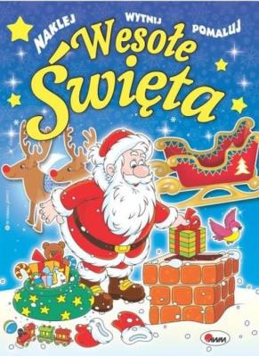 Wesołe święta. Autor: Jolanta Czarnecka. SmakLiter.pl Okładka książki Wesołe święta
