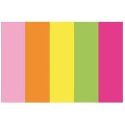 Opakowanie Zakładki indeksujące 15x50mm papierowe neon D.RECT