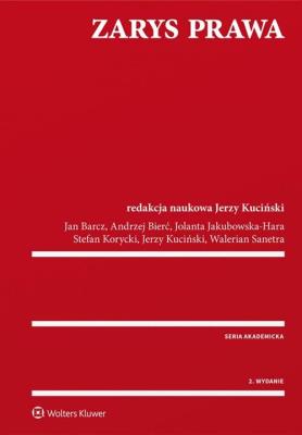 Okładka książki Zarys prawa