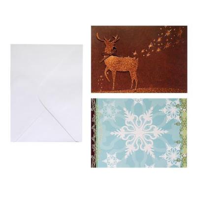 Opakowanie Zestaw 2 kartek Boże Narodzenie CHRISTMAS JOY