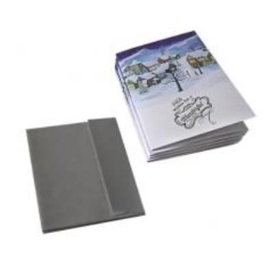 Opakowanie Zestaw 4 kartek Choinka CHRISTMAS JOY