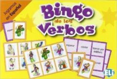 Bingo de los verbos - gra językowa. Wydawca: ELI European Language Institute. SmakLiter.pl Opakowanie Bingo de los verbos - gra językowa