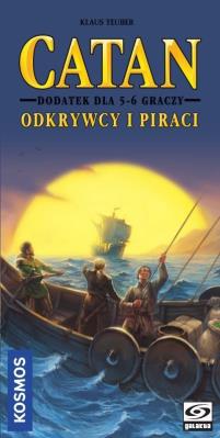 Opakowanie Catan: Odkrywcy i Piraci 5/6 graczy GALAKTA