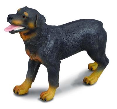 Opakowanie Collecta. Pies rasy rottweiler.