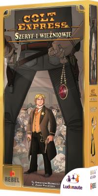 Colt Express Szeryf i Więźniowie. Autor: Christophe Raimbault. SmakLiter.pl Okładka książki Colt Express Szeryf i Więźniowie