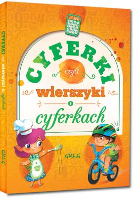 Cyferki czyli wierszyki o cyferkach. Autor: Kamińska Krystyna Stadnik Urszula. SmakLiter.pl Okładka książki Cyferki czyli wierszyki o cyferkach