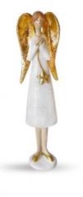 Opakowanie Figurka anioł stojący złoty CHRISTMAS JOY