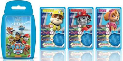 Okładka książki Gra - Top Trumps Psi Patrol Bitwa