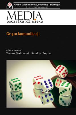 Gry w komunikacji. Autor: red. Tomasz Gackowski. SmakLiter.pl Okładka książki Gry w komunikacji