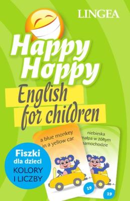 Happy Hoppy Fiszki. Angielski. Kolory i liczby. Autor: Opracowanie zbiorowe. SmakLiter.pl Okładka książki Happy Hoppy Fiszki. Angielski. Kolory i liczby
