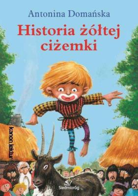Historia żółtej ciżemki. Autor: Domańska Antonina. SmakLiter.pl Okładka książki Historia żółtej ciżemki