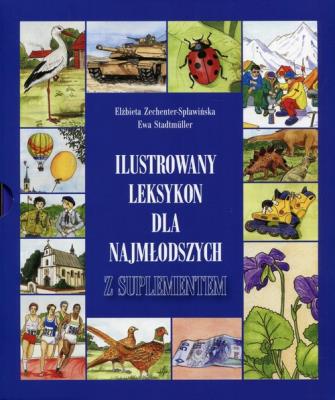 Okładka książki Ilustrowany leksykon dla najmłodszych z suplemen.