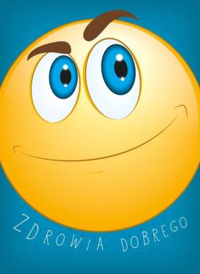 Opakowanie Karnet B6 Emotikony. Zdrowie