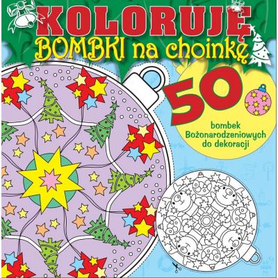 Okładka książki Koloruję bombki na choinkę cz.1