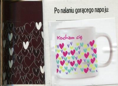 Opakowanie Magiczny kubek Serduszka