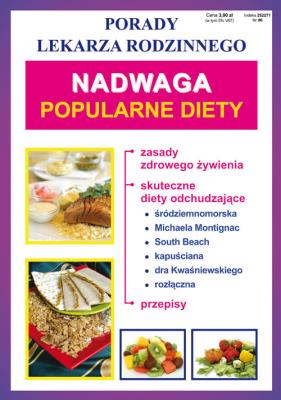 Nadwaga Popularne diety. Autor: Opracowanie zbiorowe. SmakLiter.pl Okładka książki Nadwaga Popularne diety