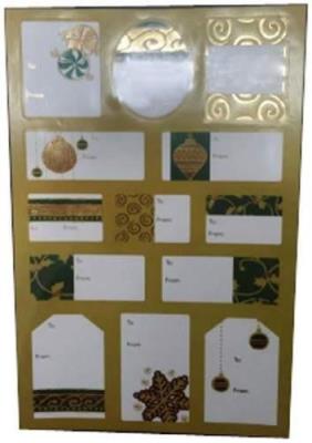 Opakowanie Naklejka do prezentów