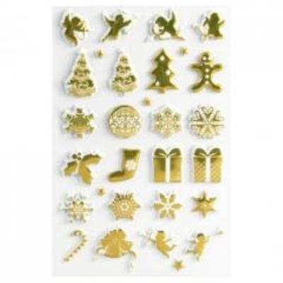 Opakowanie Naklejki 3D Boże Narodzenie