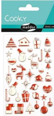 Opakowanie Naklejki 3D Boże Narodzenie