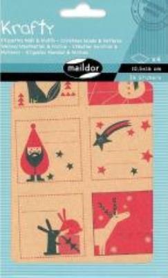 Opakowanie Naklejki Krafty Boże Narodzenie