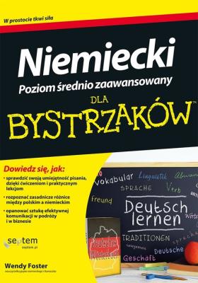 Okładka książki Niemiecki dla bystrzaków. Poziom średnio zaawansowany