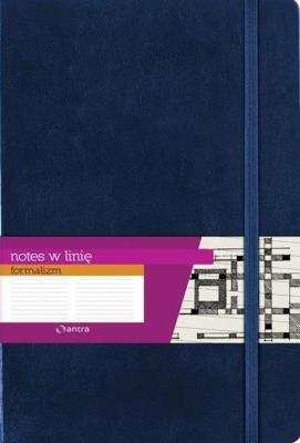Opakowanie Notes A4 Linia Formalizm Granat ANTRA