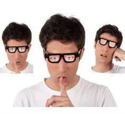 Opakowanie Okulary Oczy 3D