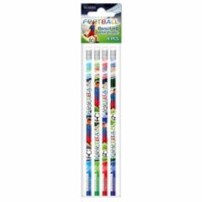 Opakowanie Ołówek z gumką football 4szt