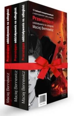 Pakiet - Przerażające oddziaływania na odl. cz.1-3. Autor: Maciej Bennewicz. SmakLiter.pl Okładka książki Pakiet - Przerażające oddziaływania na odl. cz.1-3