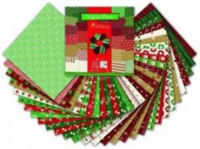 Opakowanie Papier origami Christmas