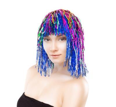 Opakowanie Peruka foliowa wielokolorowa