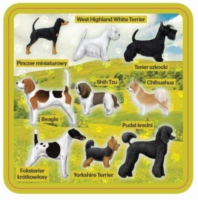 Opakowanie Podkładki pod kubek z psami, zestaw 2szt