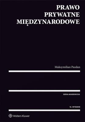 Okładka książki Prawo prywatne międzynarodowe