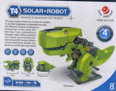 Opakowanie Robot Solarny 4 w 1 Dinozaur